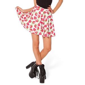 Blackmilk Strawberries & Cream Skirt